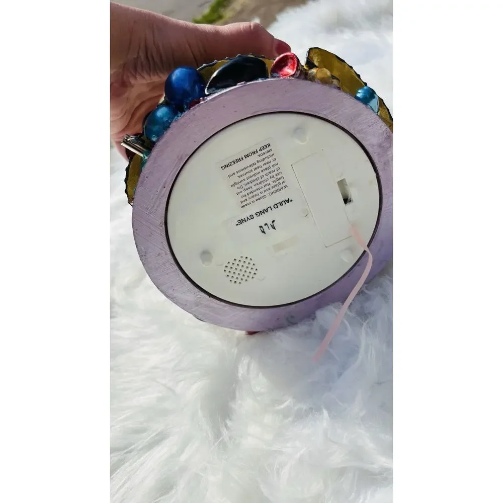 Radko‎ 2001 New Year Musical Snow Globe Huge Oversized